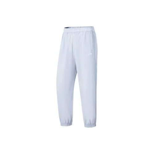 LiNing Fitness Series Casual Pants Women's Sky Feather Blue