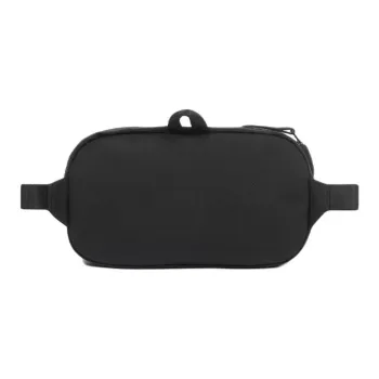 STONE ISLAND Polyamide Crossbody Fanny Pack Unisex Black