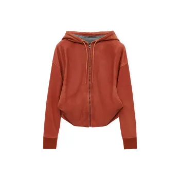LOEWE SS25 Women's Pre Selection Collection Leather Jacket Women's Brown