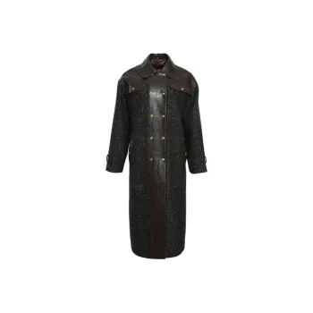BESIONIA FW24 Coat Women's Coffee