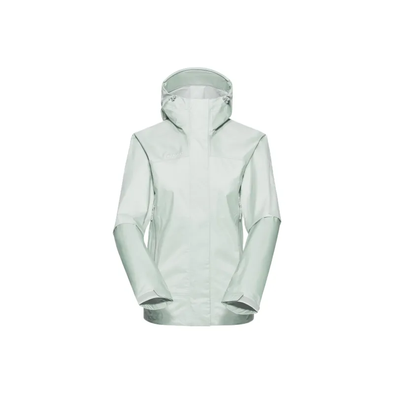 MAMMUT Microlayer 2.0 HS Outdoor Hiking Waterproof And Windproof Windbreaker Jacket Women's-8