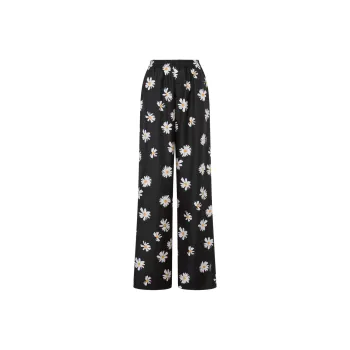 MOSCHINO Daisy Printed Twill Trousers