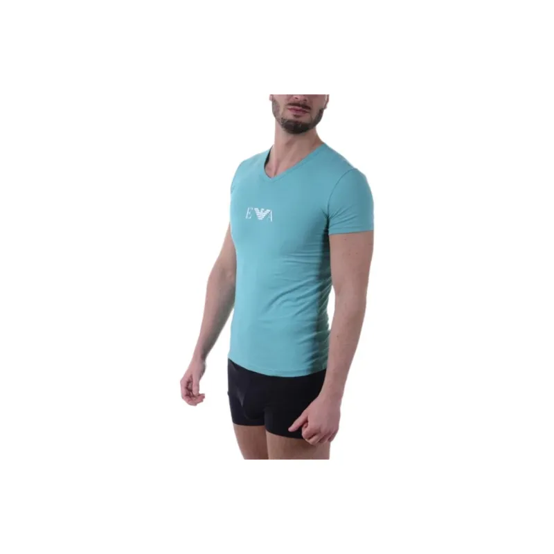 EMPORIO ARMANI T Shirt Men's Light Blue-2