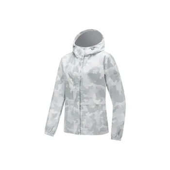 XTEP Trench Coat Women's Light Mist Gray