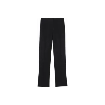 Burberry Satin Stripe Detail Wool Tailored Trousers