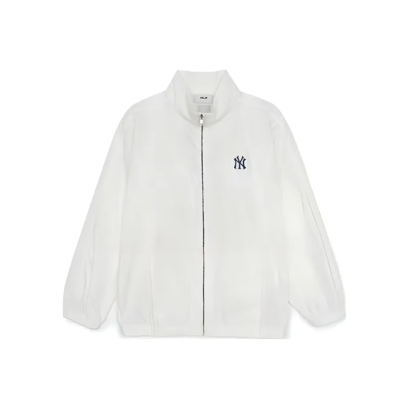 MLB New York Yankees Trench Coat Women's Cream-0