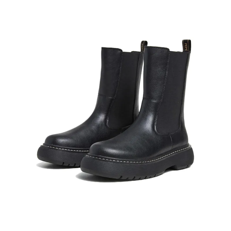 Pepe Jeans YOKO ROCK Chelsea Boots 4cm Women's Black-1