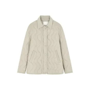 IHIMI Puffer Jacket Women's Gray Green