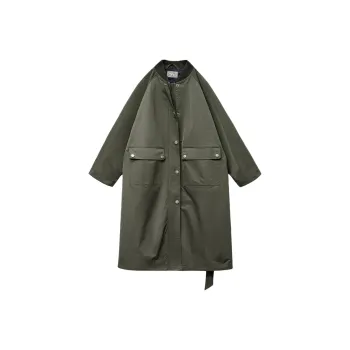 MADEN Trench Coat Women's Olive Green