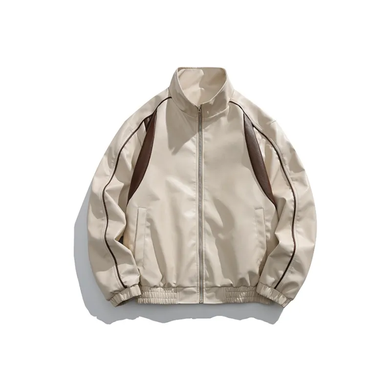 KRISTALIA Leather Jacket Unisex-0