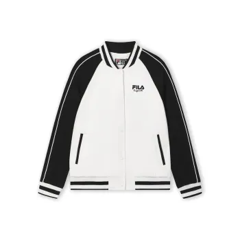 FILA Baseball Jacket Women's Standard White