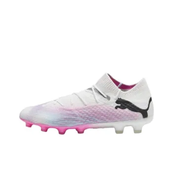 PUMA FUTURE 7 ULTIMATE Anti Slip Wear Resistant Soccer Shoes Men's White Pink