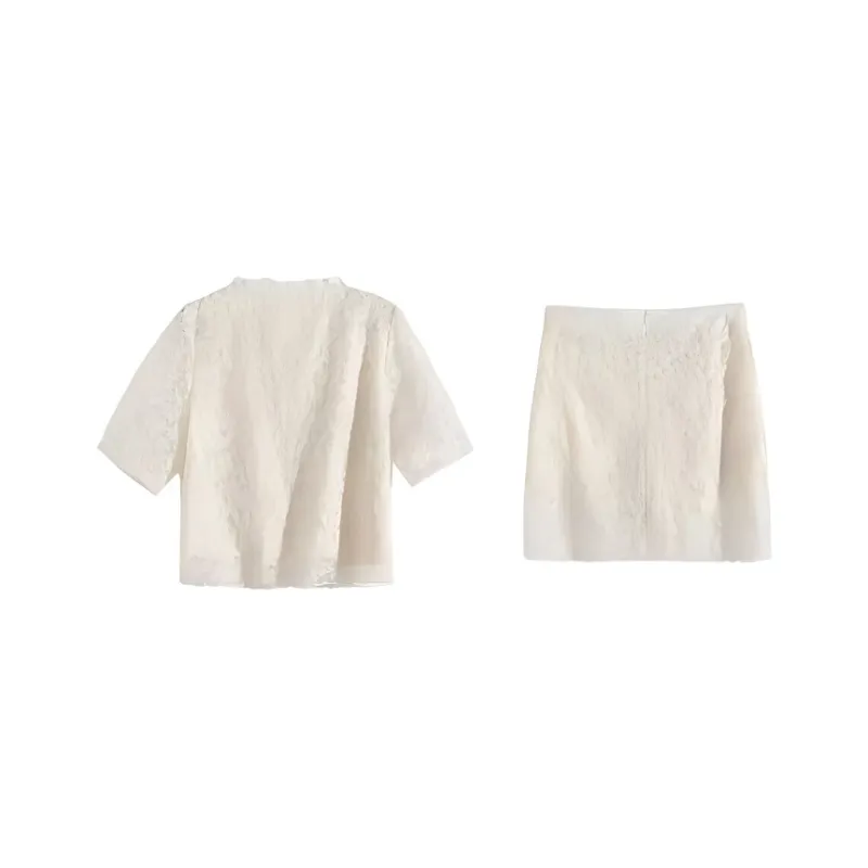 XIAOJUCHUANLI Skirt Set Women's-1