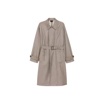 EMPORIO ARMANI Virgin wool Trench Coat