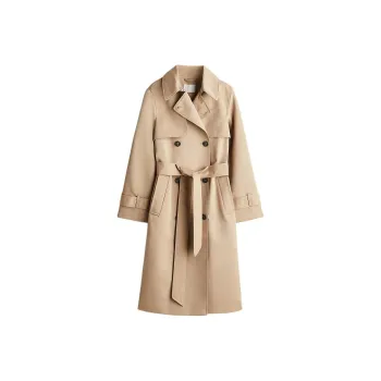 H&M Trench Coats Women's Beige
