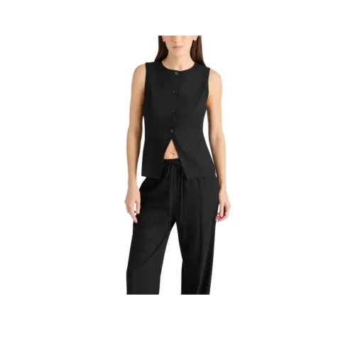 STEVE MADDEN Vest Women's Black