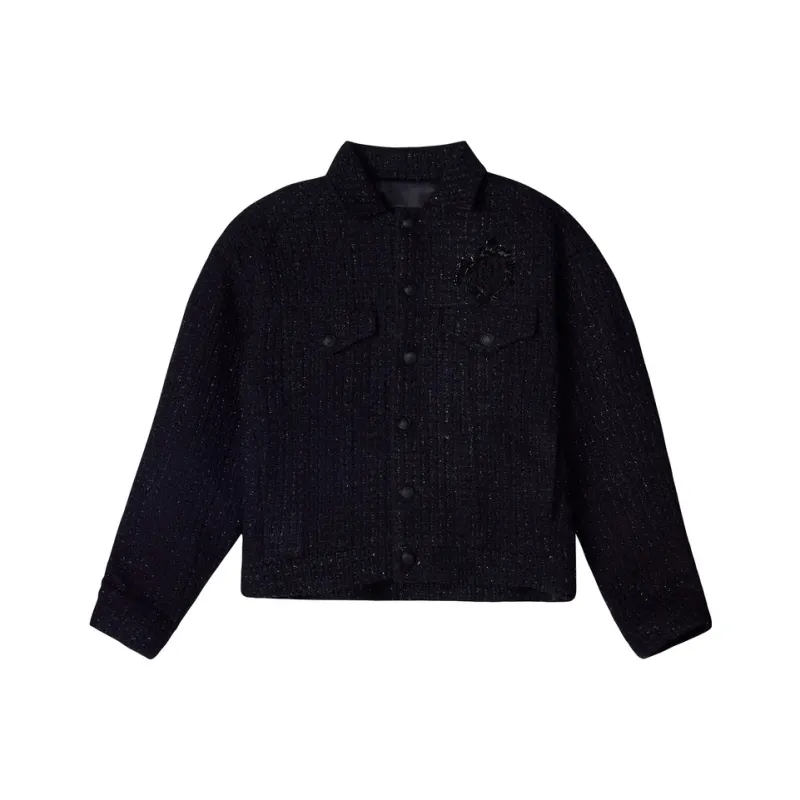 TCH Cropped Coats Unisex Black-0