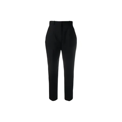 Alexander McQueen High-Waist Cropped Trousers