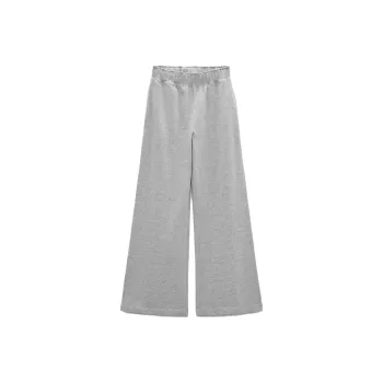 ZARA Casual Pants Women's Zebra Print Gray