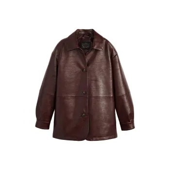 Levi’s Leather Jacket Women's Red