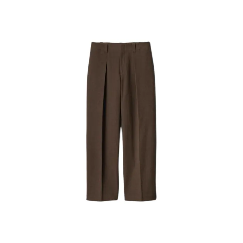 Jw Anderson X UNIQLO JWANDERSON Co brand Casual Pants Women's Chestnut-0