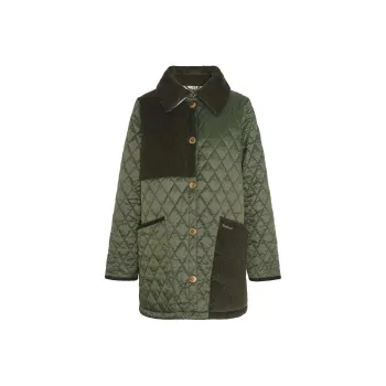 BARBOUR FW24 Puffer Jacket Women's Olive