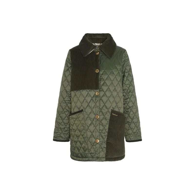 BARBOUR FW24 Puffer Jacket Women's Olive-0