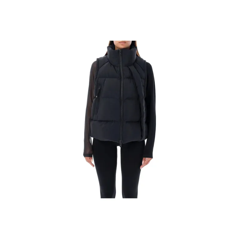 Y-3 High Neck Puffer Vest-0