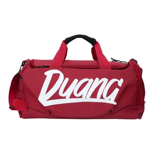 Yalu Nylon Travel Bag Unisex Black/Red/Green