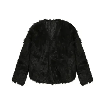QIAOYUHUAZUN Puffer Jacket Women's Black