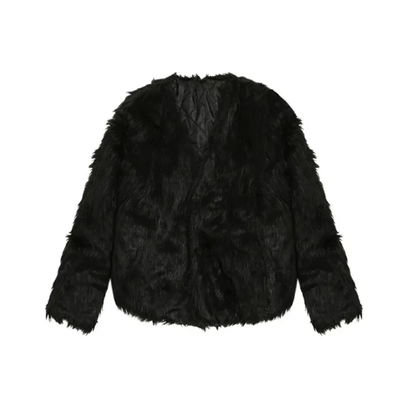 QIAOYUHUAZUN Puffer Jacket Women's Black-0