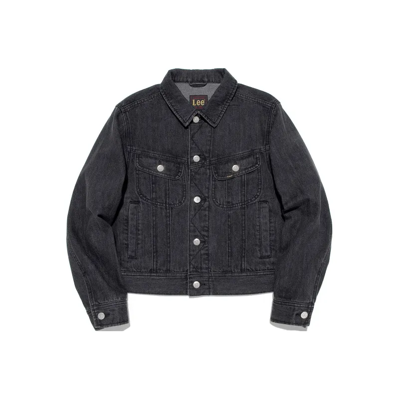 Lee Denim Jacket Women's Washed Black-0