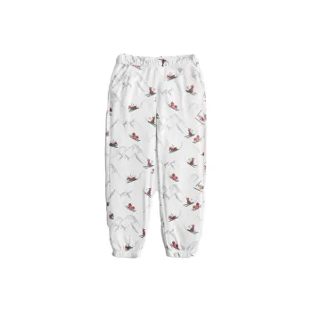 Hollister Casual Pants Women's White Print