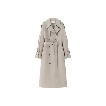 VIKTORIACHAN Trench Coat Women's Pea Green