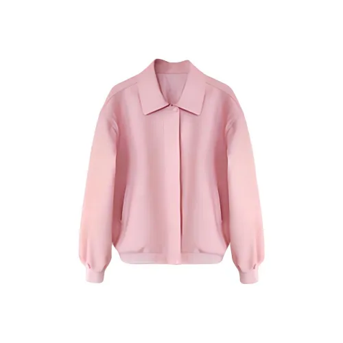 Coco Limited Leather Jacket Women's Cherry Blossom Pink