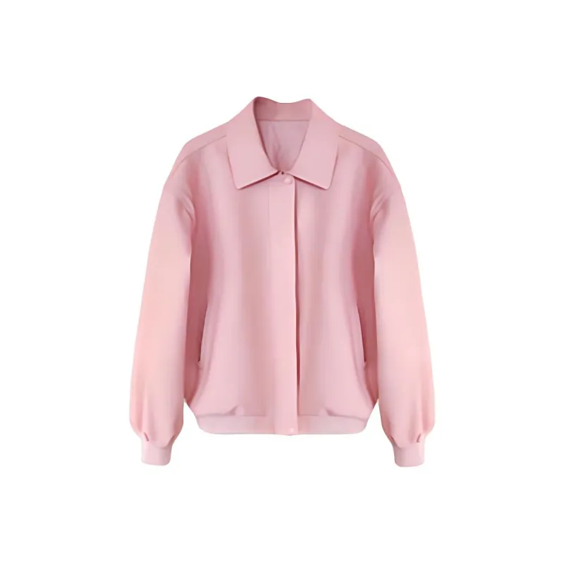 Coco Limited Leather Jacket Women's Cherry Blossom Pink-0