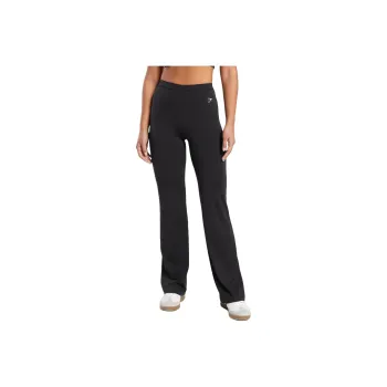 GYMSHARK EVERYDAY REGULAR FLARED LEGGINGS Casual Pants Women's Black