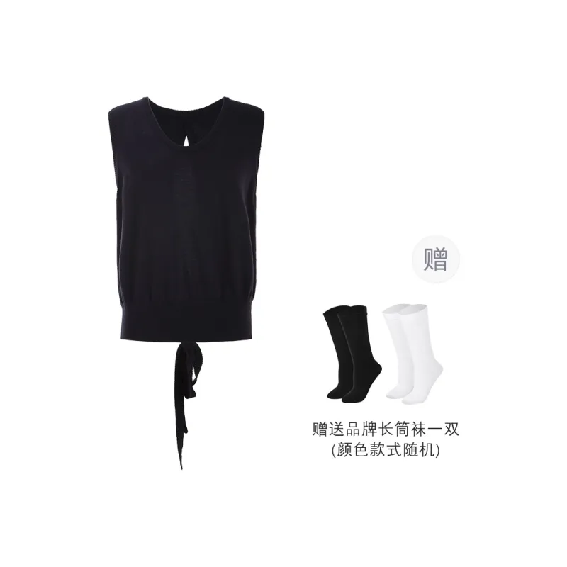 BSEVENI Vests Women's Navy Blue-0