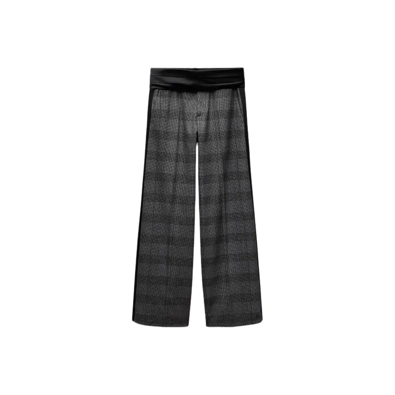 ZARA ZW Series Casual Pants Women's Gray-0