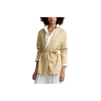 Polo Ralph Lauren SS24 Business Suits Coats Women's Camel
