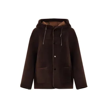 BLUEerror Velvet feel Coat Women's Caramel Brown