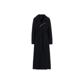 Yohji Yamamoto Femme SS25 Coats Women's Marine Blue