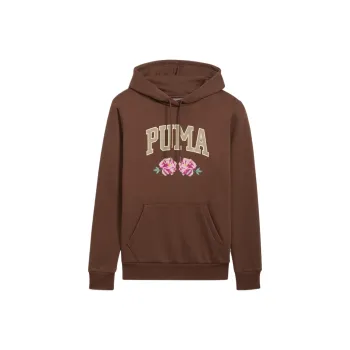 PUMA Sudadera Con Capucha Con Falso Bordado Floral Para Mujer