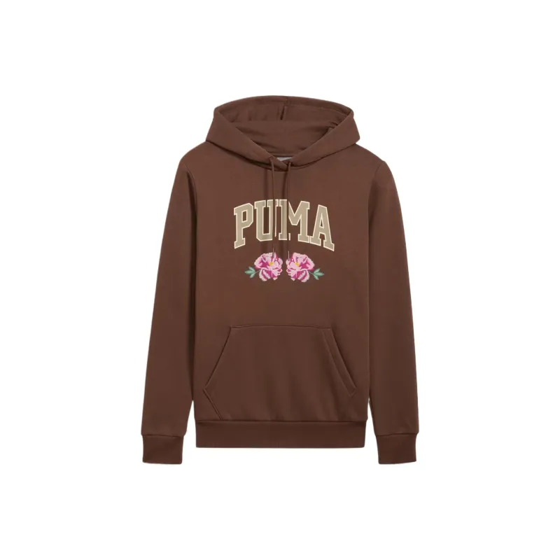 PUMA Sudadera Con Capucha Con Falso Bordado Floral Para Mujer-0