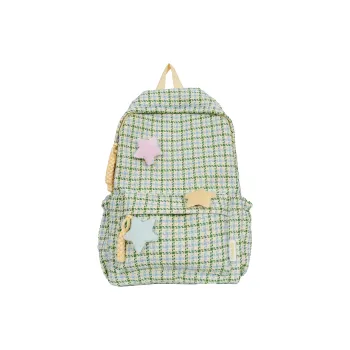 Parker Bear Fabric Backpack Unisex Multicolor
