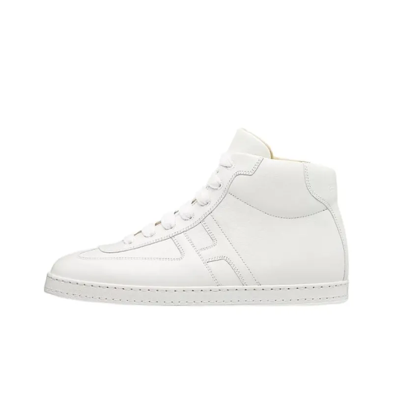 HERMES Savana Dance High Top Skateboard Shoes Women's White-0