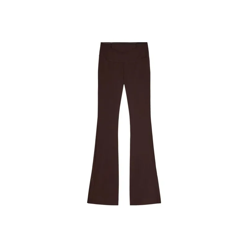 PALM ANGELS Low Rise Heartshape Flared Leggings-0