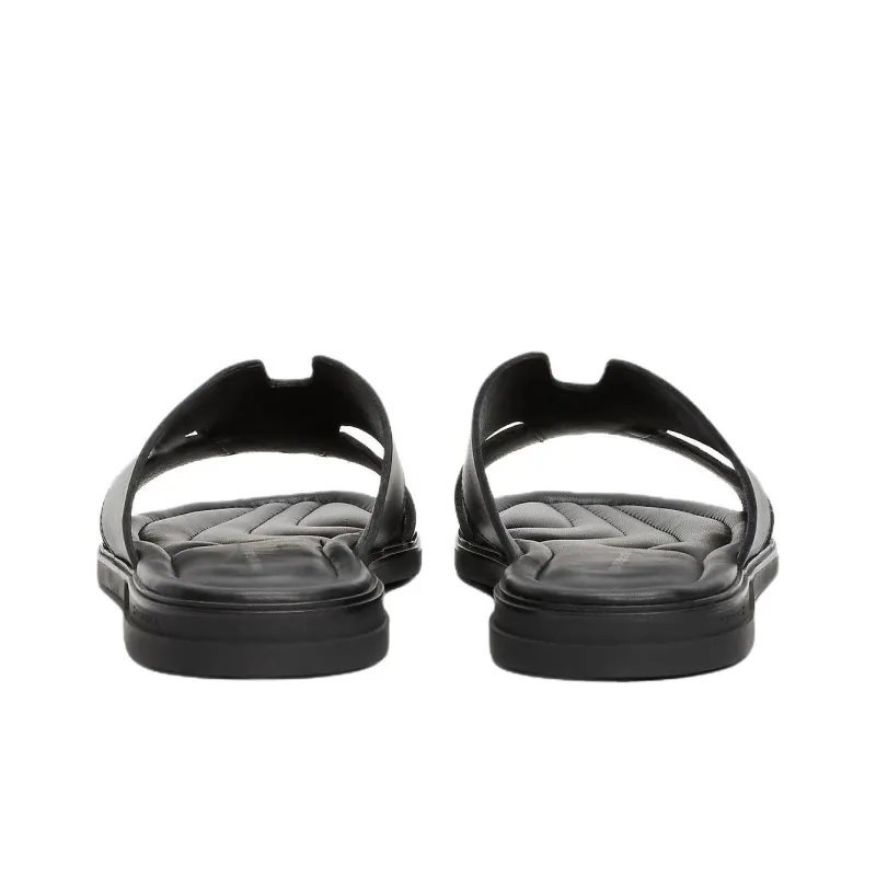 Tommy Hilfiger Slip Resistant Slide Slippers Men's Black-4