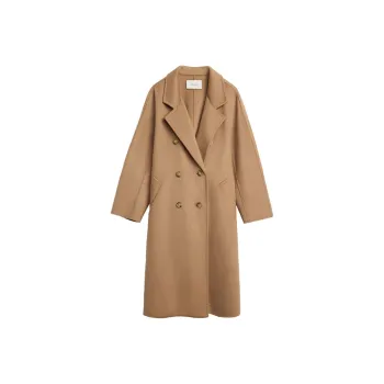 LETTRANS Coats Women's Camel