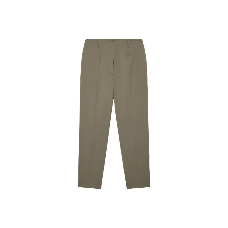 COS Casual Pants Women's Khaki Green-0